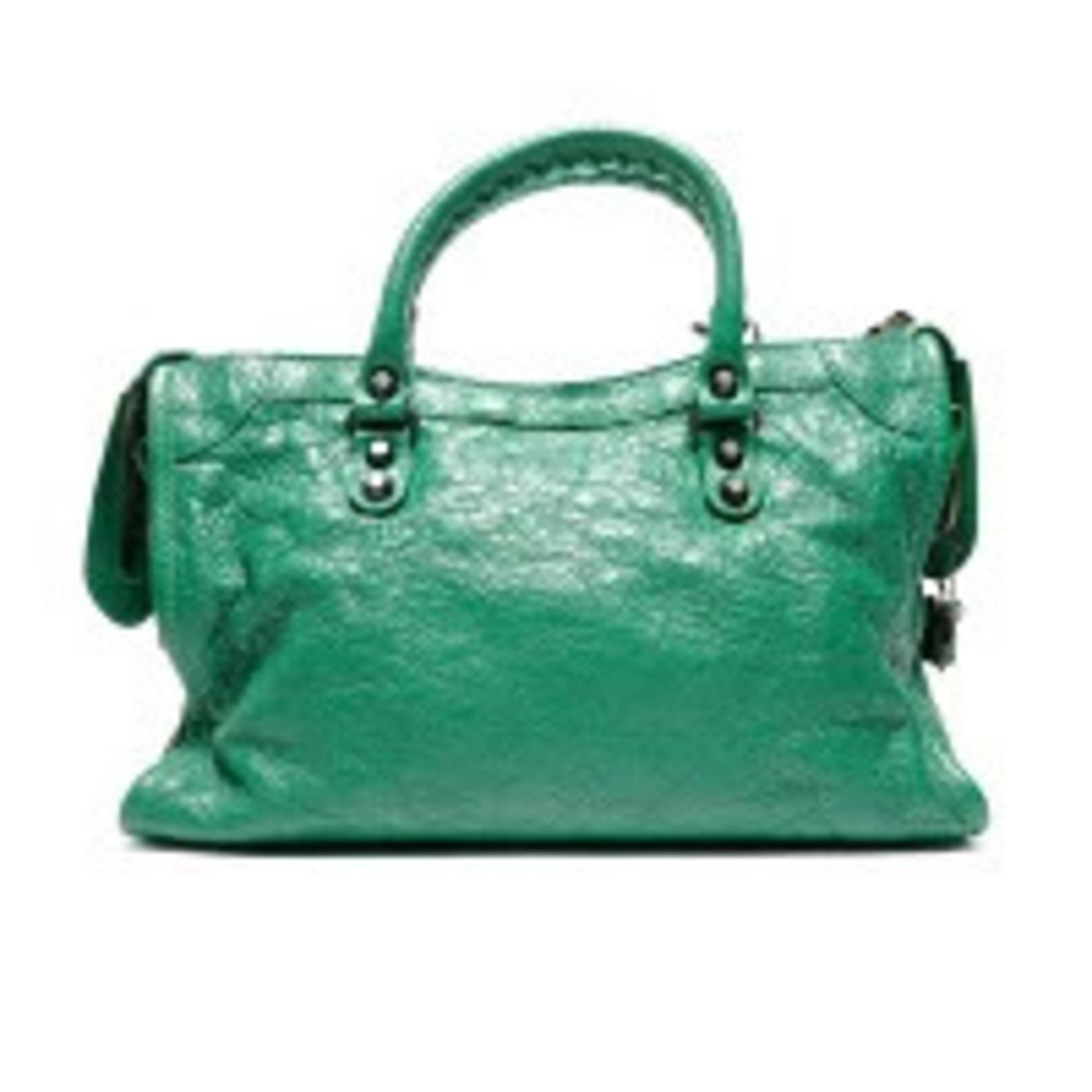 Balenciaga The City handbag green